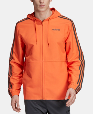 orange adidas jacket mens