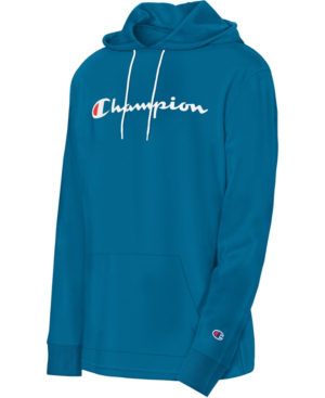 deep hotline blue champion hoodie