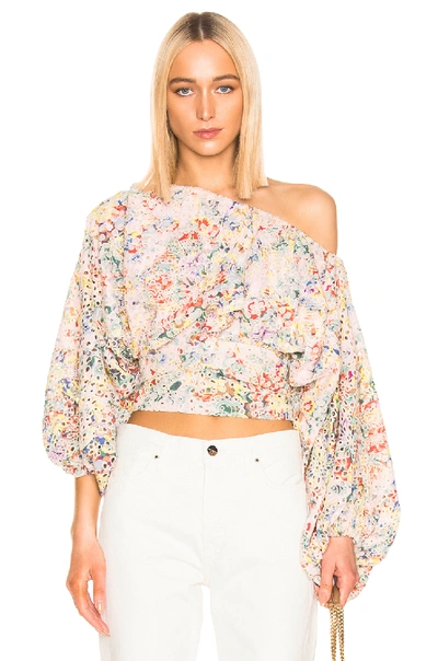 Shop Atoir You Remind Me Crop Top In Floral,pink In Pastel Floral