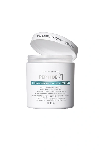 Shop Peter Thomas Roth Peptide 21 Amino Acid Exfoliating Peel Pads In N,a