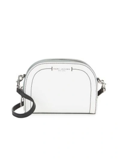 Shop Marc Jacobs Playback Crossbody Bag In Star White