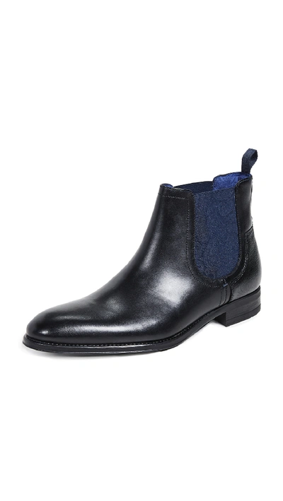 Shop Ted Baker Travic Chelsea Boots In Black