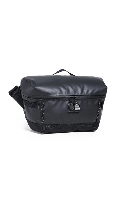 Shop Master-piece Slick Shoulder Bag In Black