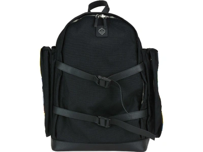 Shop Golden Goose The Backpack Xl In Black Patches