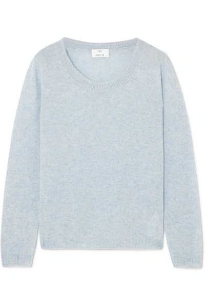 Shop Allude Cashmere Sweater In Blue