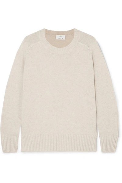 Shop Allude Cashmere Sweater In Beige