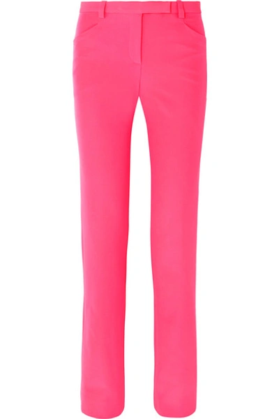 Shop Versace Neon Cady Straight-leg Pants