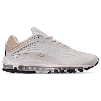 Shop Nike Men's Air Max Deluxe Se Casual Shoes, White - Size 10.0