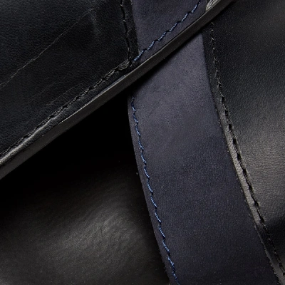 Shop Zespa Leather & Nubuck Slide In Black
