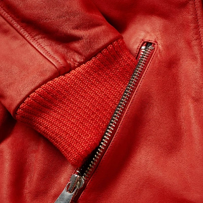 Shop Apc A.p.c. X Kid Cudi Blouson Hell In Red