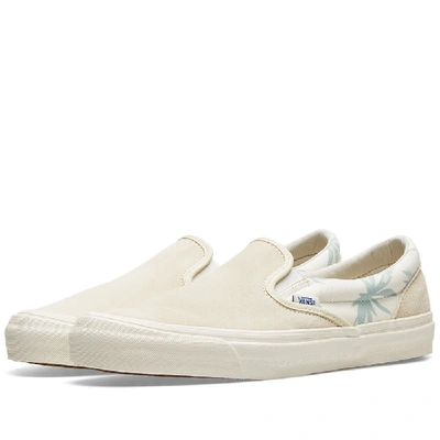 Shop Vans Vault X Modernica Og Classic Slip-on Lx In White