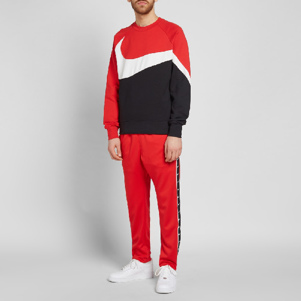 nike big swoosh crew sweat