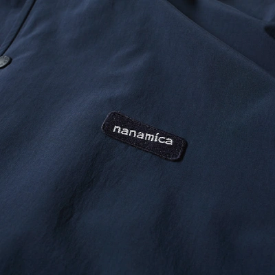 Shop Nanamica Coach Jacket In Blue