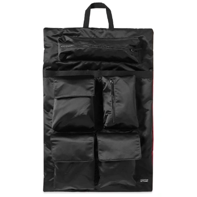 Shop Eastpak X Raf Simons Large Couple Poster Backpack In Black
