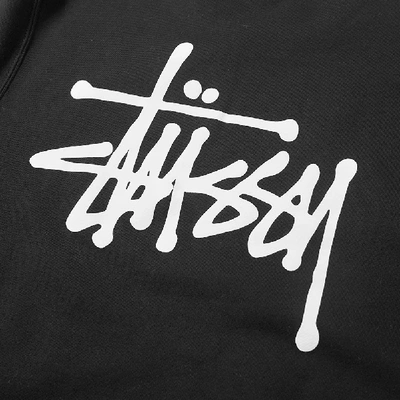 Shop Stussy Basic Crew Sweat In Black