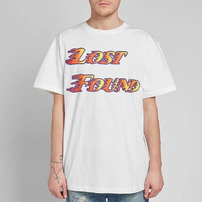 Shop Liam Hodges Lost Found Tee In White