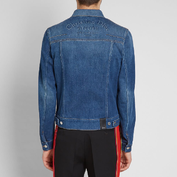 christian dior denim jacket atelier