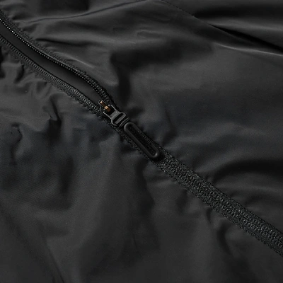 Allterrain Perforated Insulation Hooded Jacket In Black