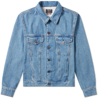 Calvin Klein 205w39nyc Jaws Denim Jacket In Blue | ModeSens