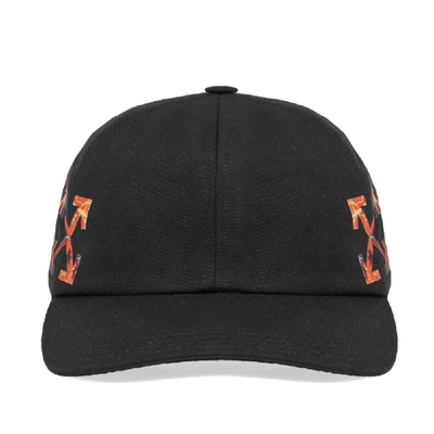 Shop Off-white Arrow Baseball Cap In Black