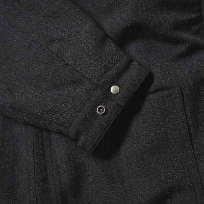 Shop Visvim Section Gang Coverall Jacket In Black