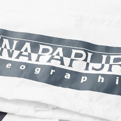 Shop Napapijri Skidoo S Tribe Jacket In White