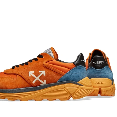 Shop Off-white Jogger Sneaker In Orange