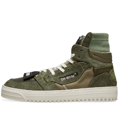 Shop Off-white Off-court Sneaker In Green