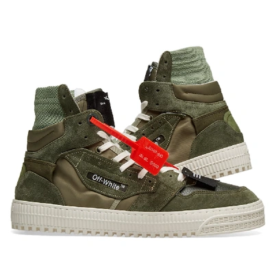 Shop Off-white Off-court Sneaker In Green