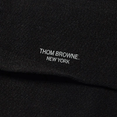 Shop Thom Browne 4 Bar Mid Calf Sock In Black