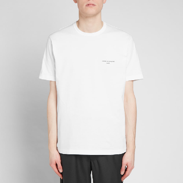 cdg homme tee