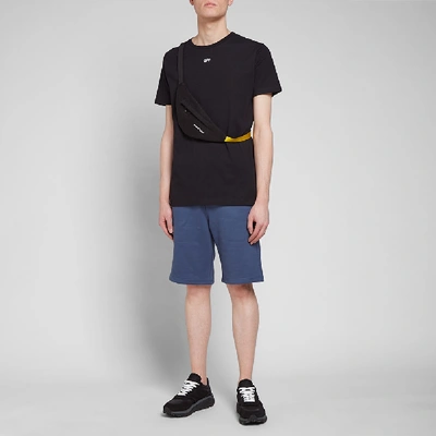 Shop Off-white Sweat Short In Blue