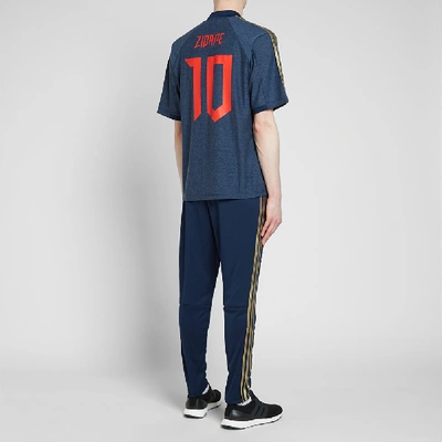 Shop Adidas Consortium Predator Zidane Jersey In Blue