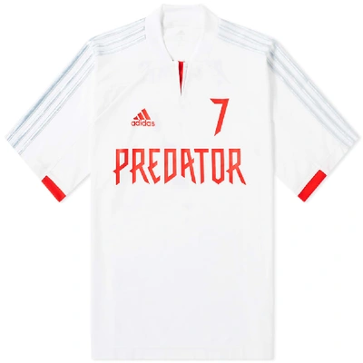 Shop Adidas Consortium Predator Beckham Jersey In White