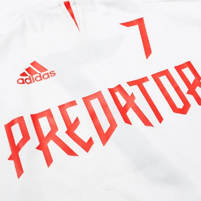 Shop Adidas Consortium Predator Beckham Jersey In White