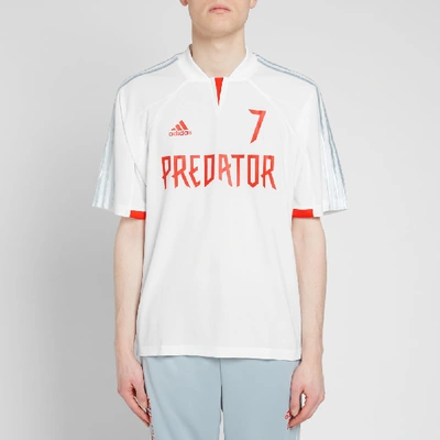 Shop Adidas Consortium Predator Beckham Jersey In White