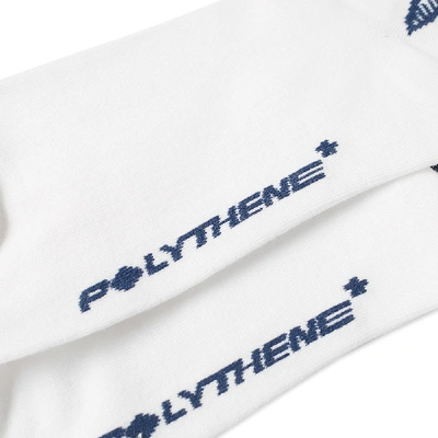 Shop Polythene Optics Nails Sock In White