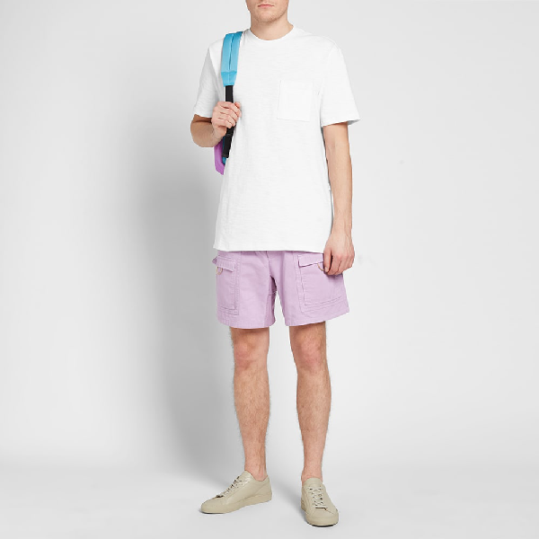 acne studios rosso shorts