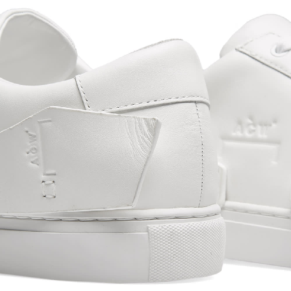 A Cold Wall Shard Low Top Sneakers In White Modesens