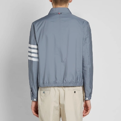 Shop Thom Browne 4 Bar Golf Jacket In Grey