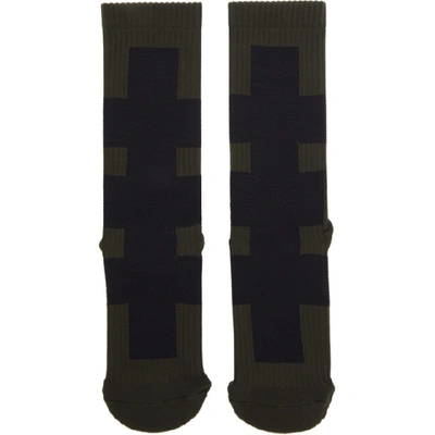 Shop Julius Grey Beezlebub Socks In Charcoal