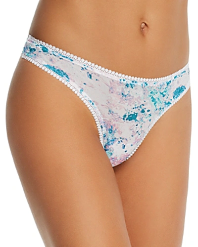 Shop On Gossamer Mesh Hip G-string In Marble Skies