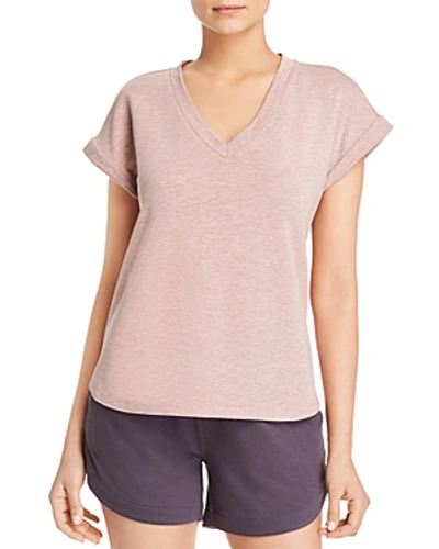 Shop B Collection By Bobeau French Terry Top In Fig