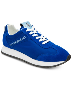 calvin klein blue sneakers