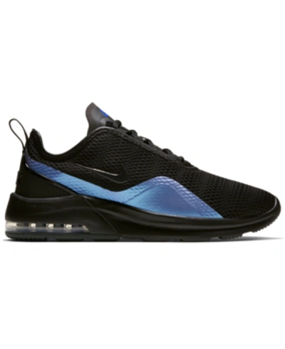 Shop Nike Men's Air Max Motion 2 Casual Sneakers From Finish Line In Black/black-anthracite-sp