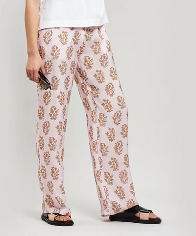 Shop Acne Studios Pernelle Floral Printed Pyjama Trousers