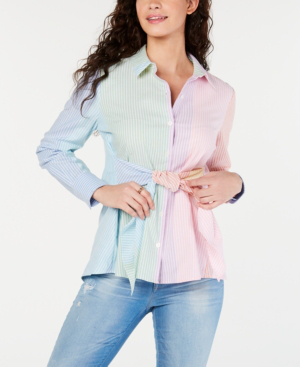 macys cotton tops