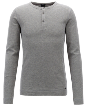 boss henley shirt