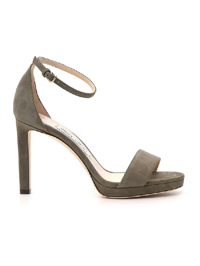 Shop Jimmy Choo Misty 100 Pumps In Brown