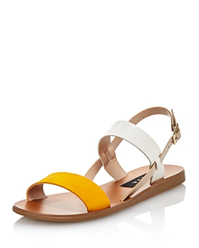 Shop Aqua Women's Sam Strappy Sandals - 100% Exclusive In White Multi